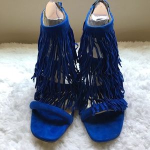 Steve Madden/Layer Fringe Sandals